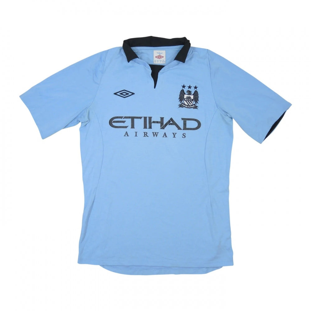 Manchester City 2012-13 Home Shirt (M) Tevez #32 (Fair)_1