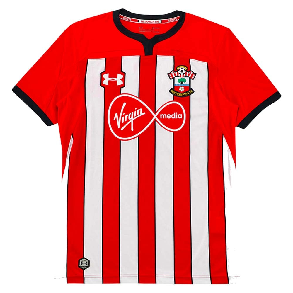 Southampton 2018-19 Home Shirt (Excellent) (McCarthy 1)_2