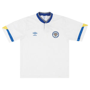 Leeds United 1990-91 Home Shirt (L) (Excellent)_0