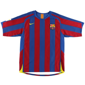 Barcelone 2005-06 Home Shirt (M) (Very Good)_1