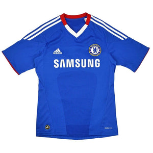 Chelsea 2010-2011 Home Shirt (XS) (Luiz 4) (Excellent)_2