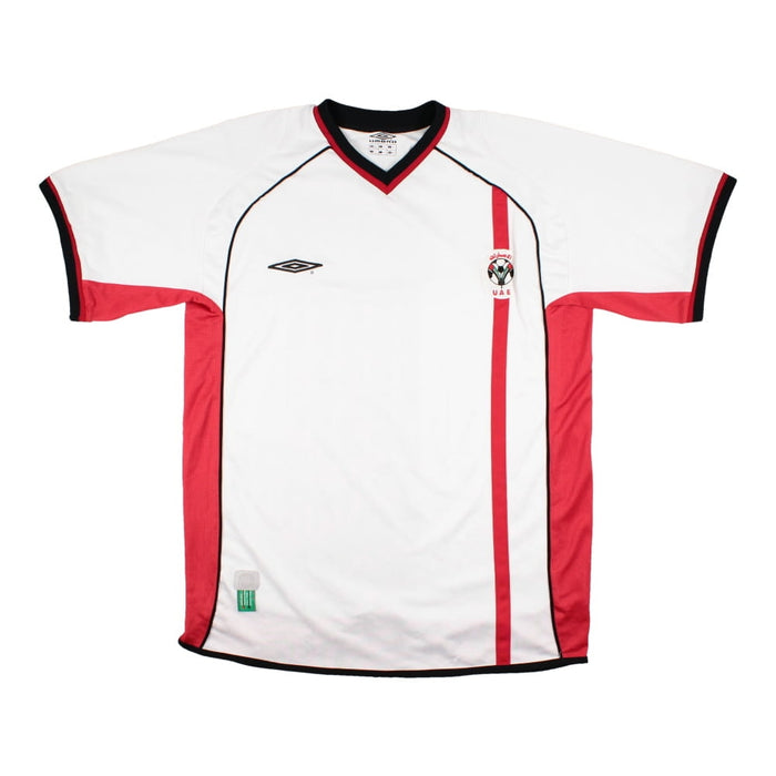 UAE 2002-03 Home Shirt ((Excellent) XL)