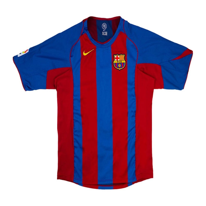 Barcelona 2004-2005 Home Shirt (L) (Excellent)