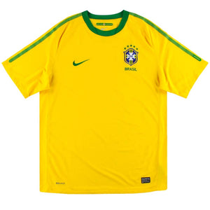 Brazil 2010-11 Home Shirt (M) (Good)_0