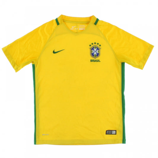 Brazil 2016-17 Home Shirt (M) (Good)_0