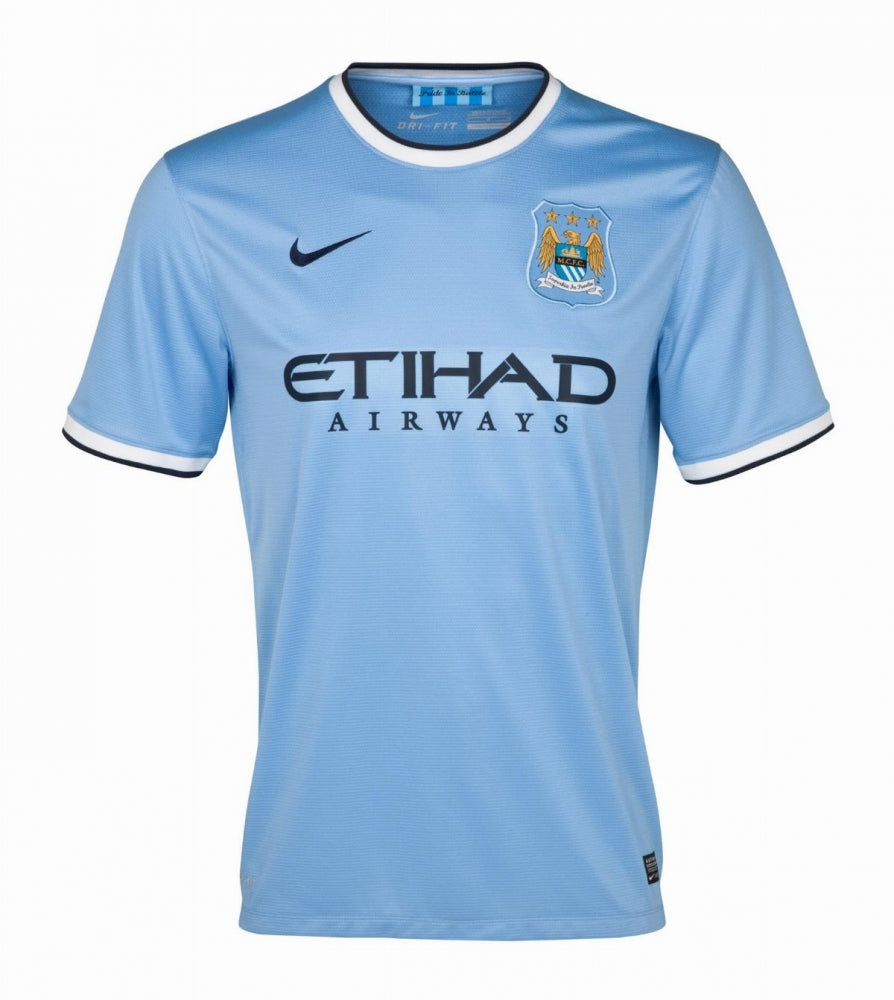 Manchester City 2013-14 Home Shirt (M) (Fair)_0