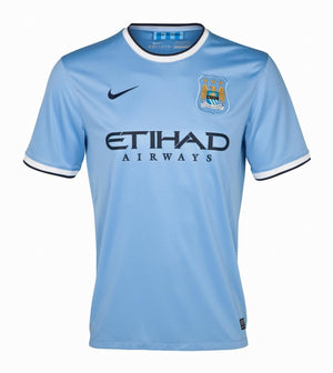 Manchester City 2013-14 Home Shirt (L) (Very Good)_0