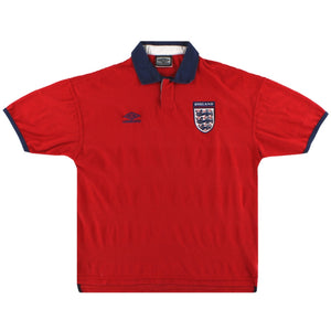 England 1999-01 Away Shirt (Good) (Gascoigne 8)_3