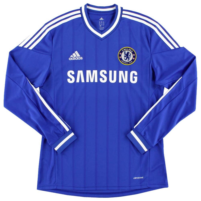 Chelsea 2013-14 Long Sleeve Home Shirt (S) (Excellent)