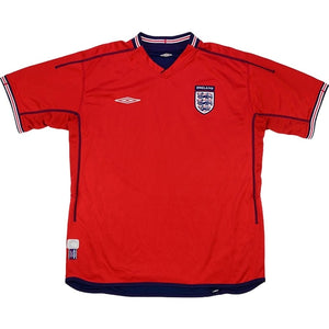 England 2002-04 Away Shirt (XXL) (Excellent) (Your Name)_3