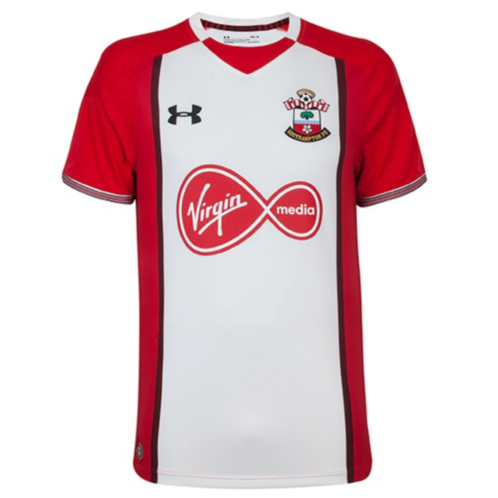Southampton 2017-2018 Home Shirt (L) (Excellent) (Stephens 5)_2