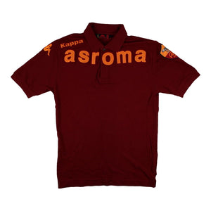 Roma 2008-09 Kappa Football Polo Shirt (M) (Very Good)_0