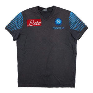 Napoli 2014-15 Macron Football Training Shirt (M) (Very Good)_0