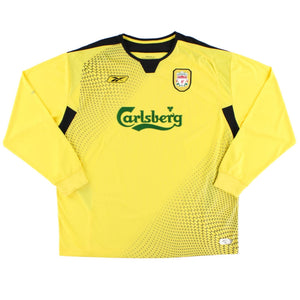 Liverpool 2004-05 Long Sleeve Away Shirt (M) (Fair) (DALGLISH 7)_2