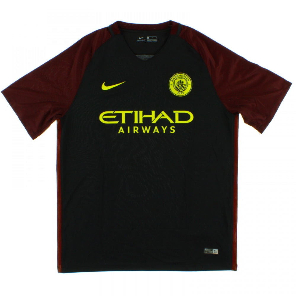 Manchester City 2016-17 Away Shirt (XXL) (Excellent)_0