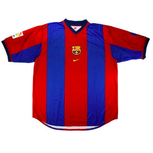 Barcelona 1998-1999 Home Shirt (M) (Very Good)_0