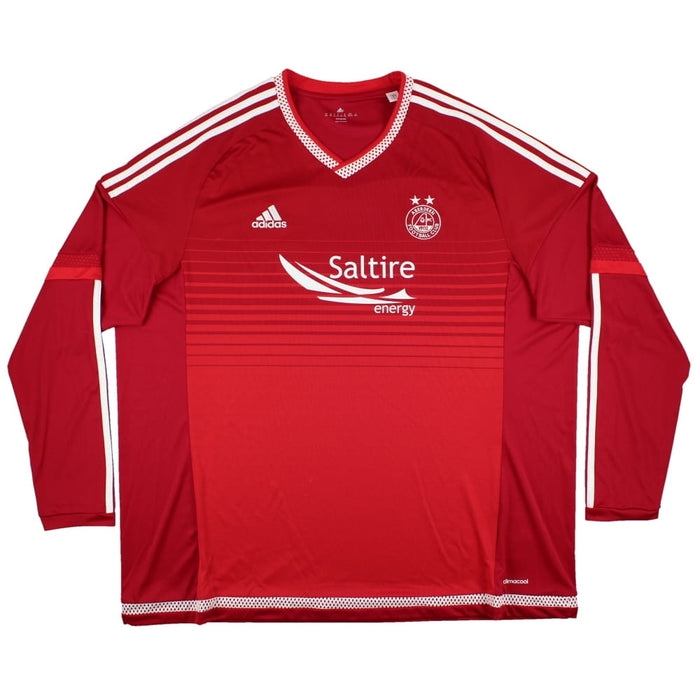 Aberdeen 2015-2016 Home Long Sleeve (3XL) (Excellent)