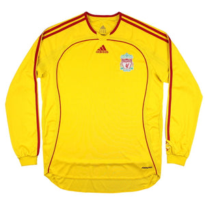 Liverpool 2006-2007 Away Long Sleeve Shirt (L) (Very Good) (RIISE 6)_2