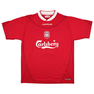 Liverpool 2002-04 Home Shirt (Gerrard #17) (M) (Excellent)_1