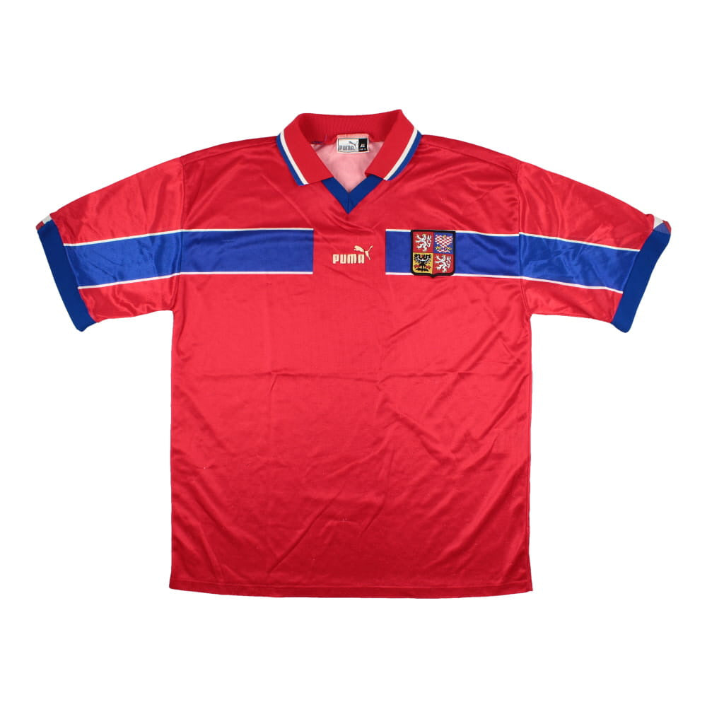 Czech Republic 1998-00 Home Shirt (XL) (Good)_0