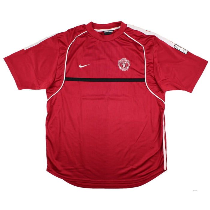 Manchester United 2002-03 Nike Training Shirt (L) (Excellent)