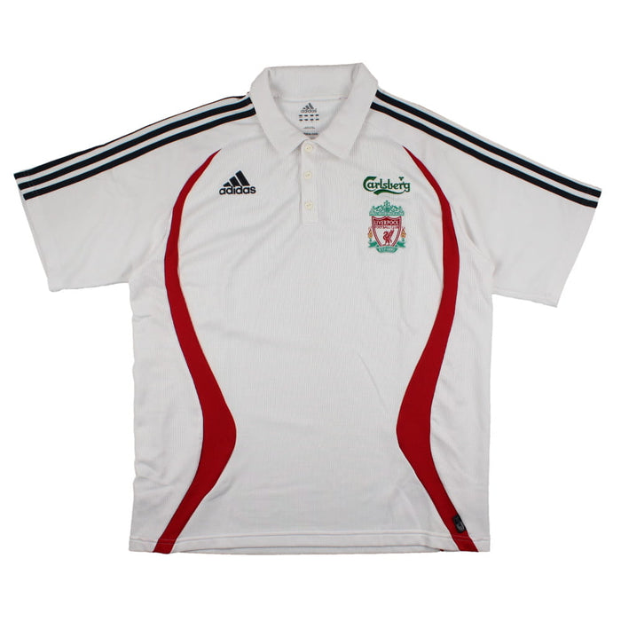 Liverpool 2006-07 Adidas Football Polo Shirt (L) (Mint)