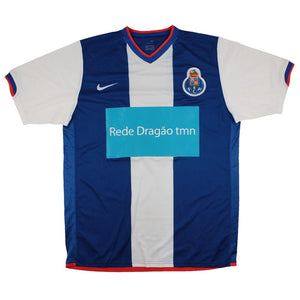 Porto 2006-07 Home Shirt (Dragao Sponsor) (L) R. Meireles #16 (Very Good)_1