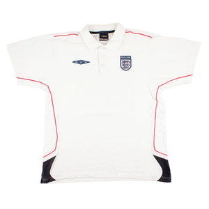 England 2006-08 Umbro Polo Shirt (L) (Very Good)_0