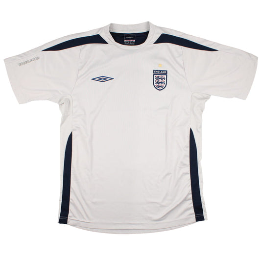 England 2004-06 Umbro Training Shirt (M) (Excellent)_0