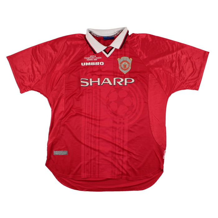 Manchester United 1999-2000 Champions League Home Shirt (XXL) (Excellent)