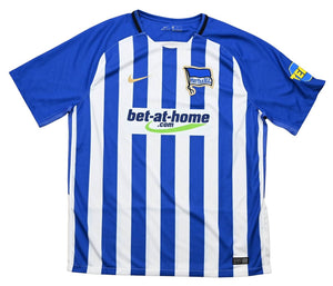 Hertha Berlin 2017-18 Home Shirt (XL) (Excellent)_0