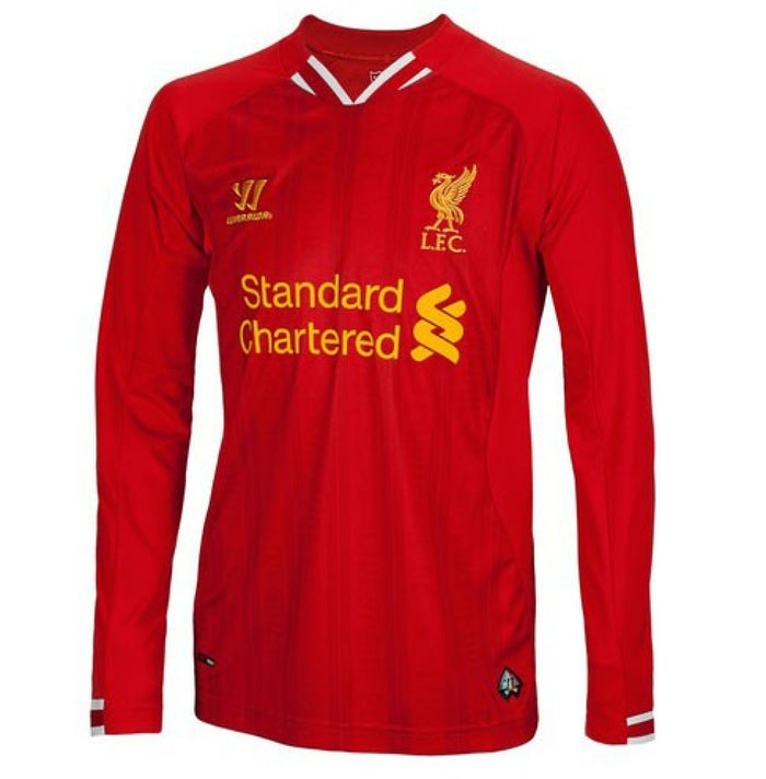 Liverpool 2013-14 Home Long Sleeve Shirt (XL) (Excellent)