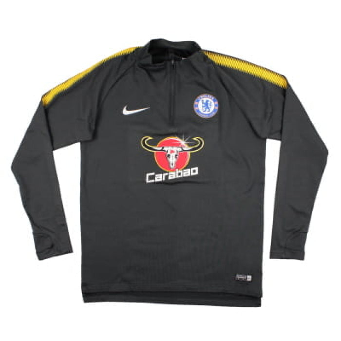 Chelsea 2017-18 Nike 1/4 Zip Training Top (M) (Excellent)