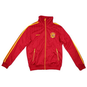 Spain 2010-11 Adidas Tracksuit Top (M) (Excellent)_0