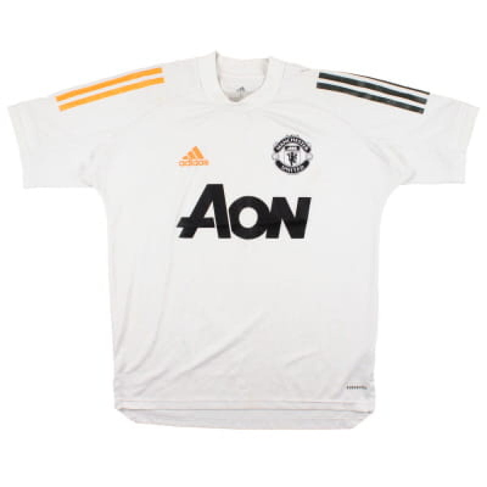 Manchester United 2020-21 Adidas Training Shirt (S) (CHARLTON 9) (Good)_2