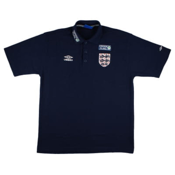 England 1997-1999 Umbro Polo Shirt (XL) (Excellent)