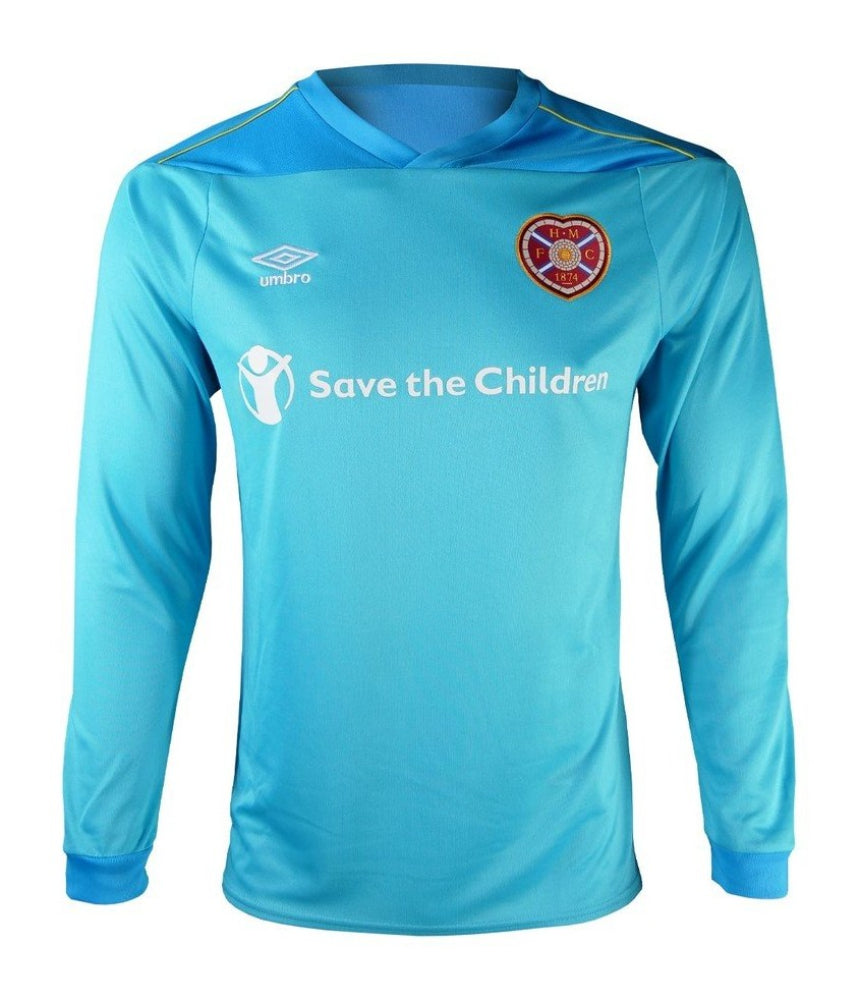 Hearts 2020-21 GK Home Long Sleeve Shirt (L) (Smith 2) (Excellent)_2