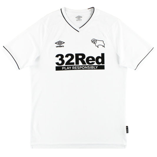 Derby County 2020-21 Home Shirt (S) (Excellent)_0