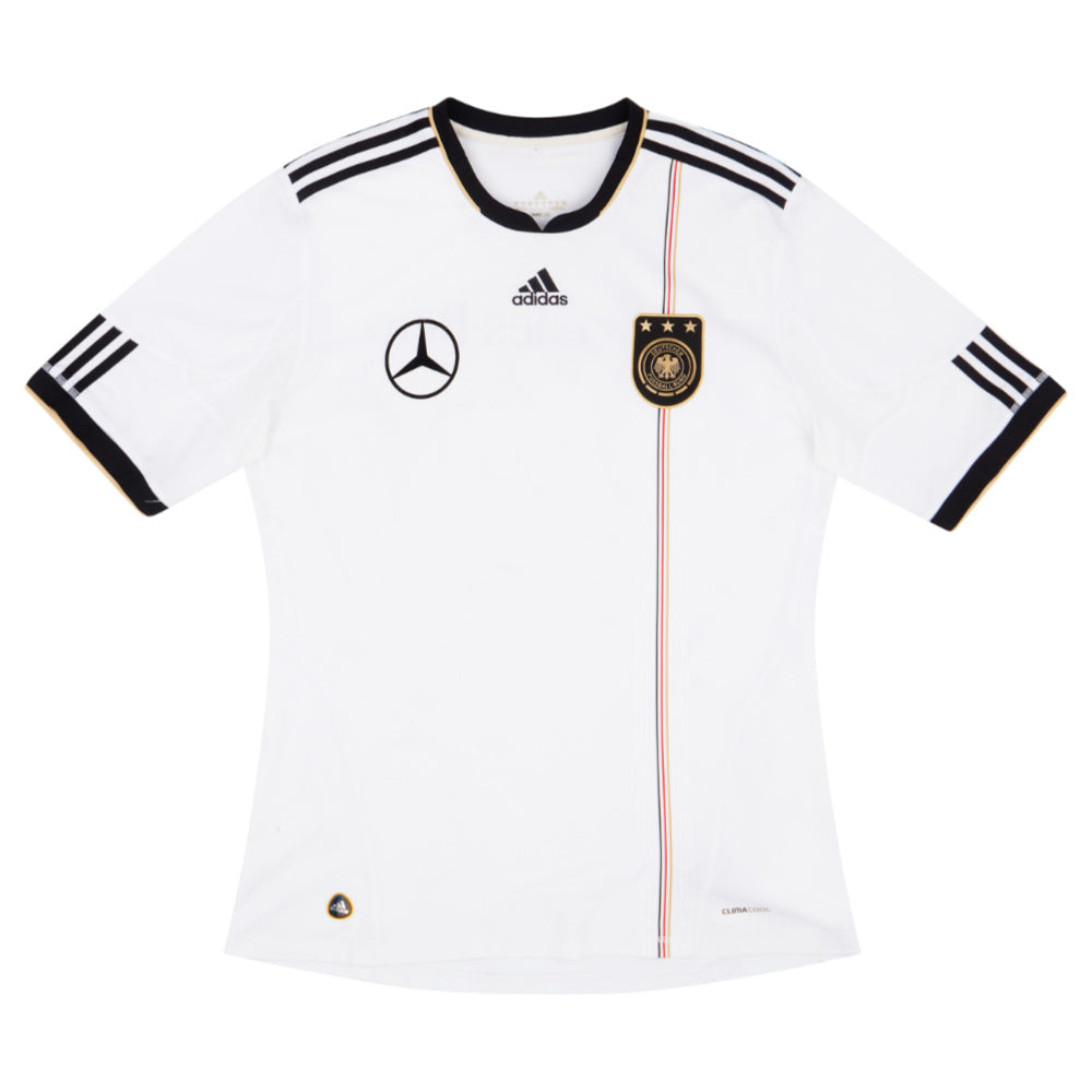 Germany 2010-11 Home Shirt with Mercedes Sponsor (L) (GOTZE 19) (Very Good)_2
