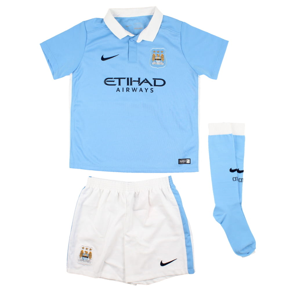 Manchester City 2015-16 Home Mini Kit (6-7y) De Bruyne #17 (BNWT)_1