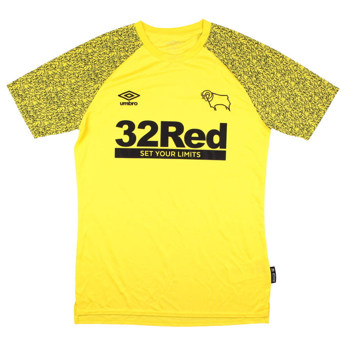 Derby County 2021-22 GK Home Shirt (S) (Mint)