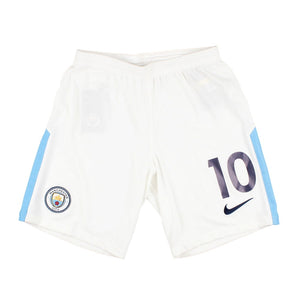 Manchester City 2017-18 Home Shorts (#10) (LB) (BNWT)_0