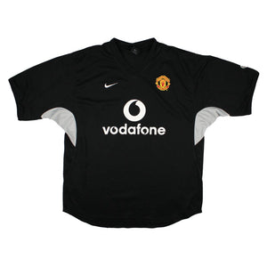 Manchester United 2002-03 Nike Training Shirt (L) (Veron 4) (Good)_2