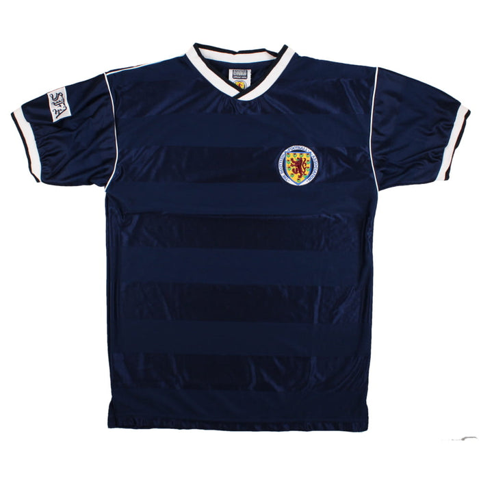 Scotland 1986-88 Score Draw Retro Home Shirt (M) (Excellent)