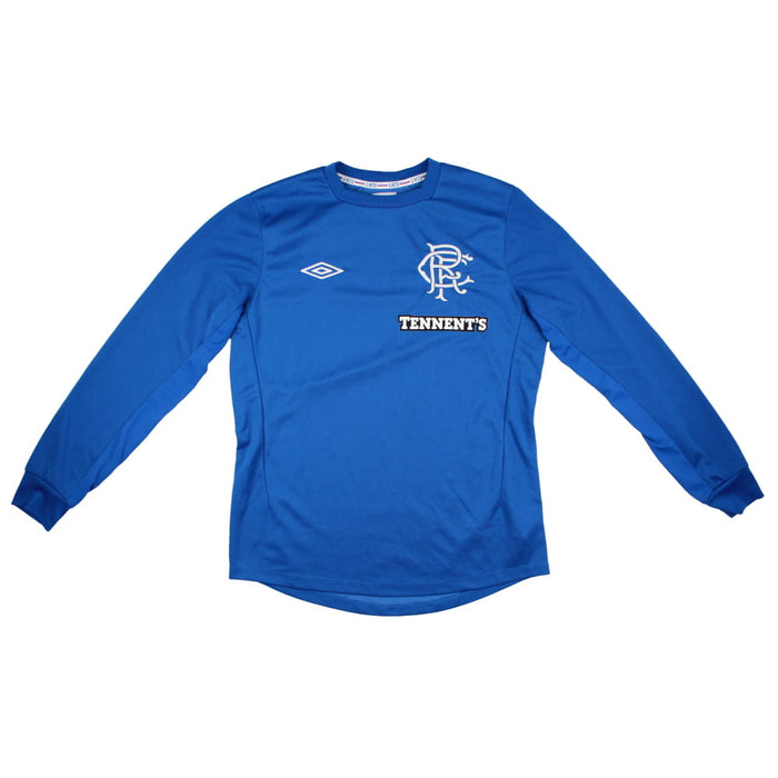 Rangers 2012-13 Long Sleeve Home Shirt (S) (Excellent)