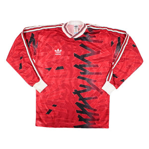 Adidas 1990-91 Template Training Long Sleeve Shirt (#3) (S) (Very Good)_0