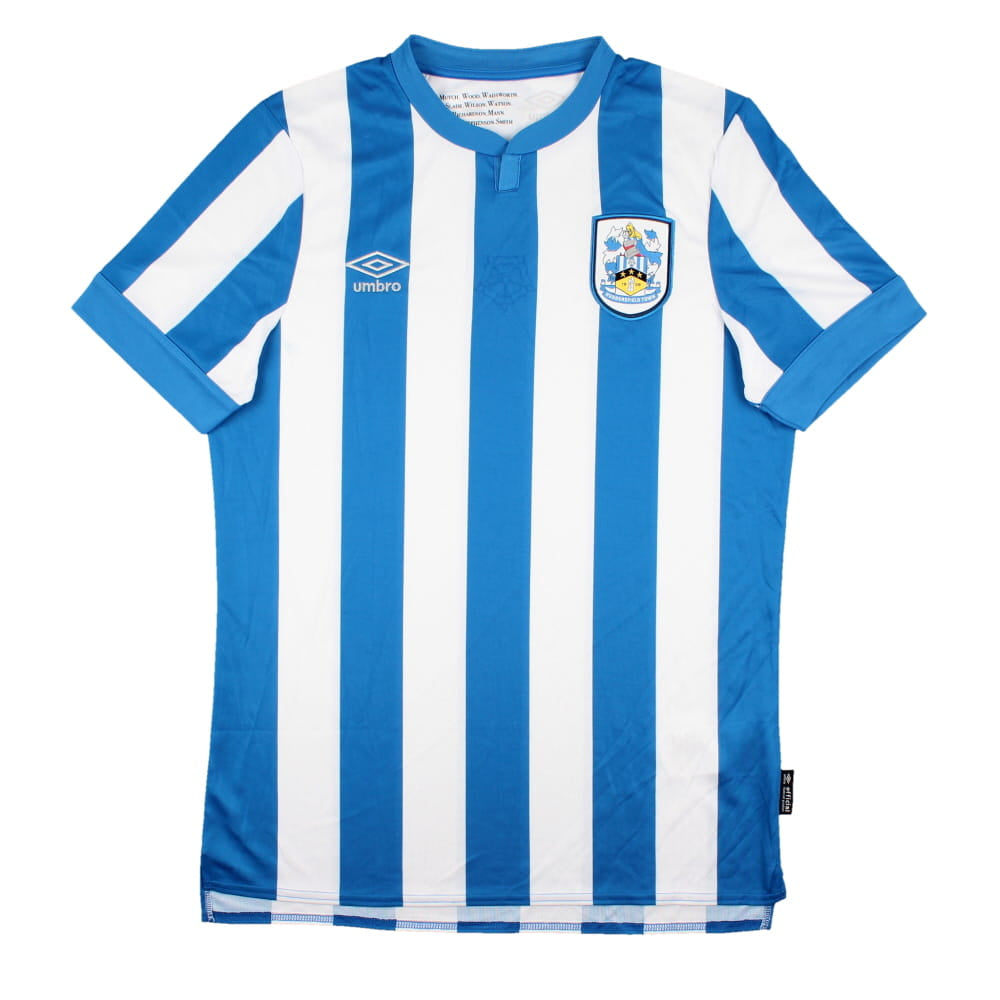 Huddersfield 2021-22 Home Shirt (Sponsorless) (M) (HOGG 6) (Mint)_2