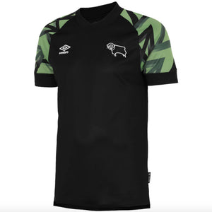 Derby County 2022-23 Away Shirt (Sponsorless) (XXL) (Wright 5) (Very Good)_2