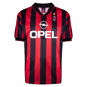 AC Milan 1996-97 Retro Home Shirt (M) (Excellent)_0