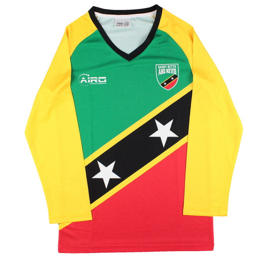 St Kitts and Nevis 2024-25 Long Sleeve Concept Shirt (LB) (BNWT)_0